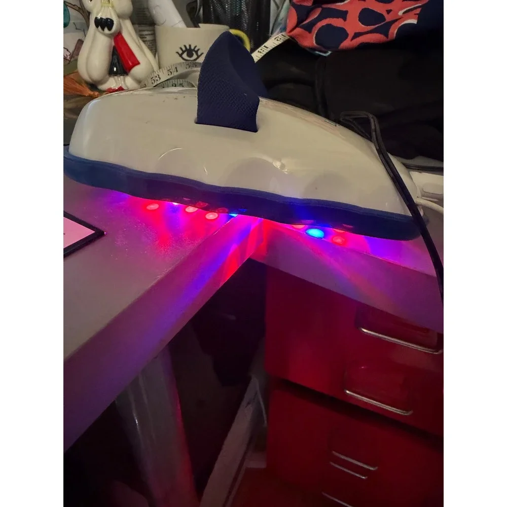 Light Relief Infrared Light Therapy Device with Heat Settings and Power Adapter